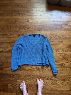 Wooden Ships Sweater, Size Small